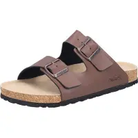 Rieker , modèle : 2219022 22, chaussures pour hommes, sandales, couleur marron, style décontracté