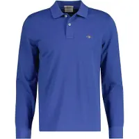 Gant 2230 Long Sleeve Polo Bleu 2XL Homme