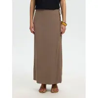 Selected Jupe marron