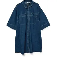 Vero moda Robe-chemise 'VMCMIGGA' bleu denim