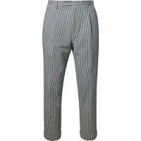 Pierre Cardin Pantalon 'Franck' émeraude / blanc