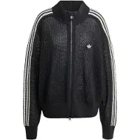 Adidas Firebird Femme - Vestes Zippees, Noir - Taille 36/S - Poly Mesh