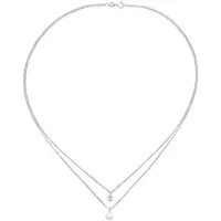 Elli Chaîne 'Plättchen' argent