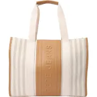Pepe Jeans Sac cabas Zenda Niza, couleur beige, taille unique