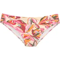 s.Oliver Bas de bikini crème / vert foncé / pitaya / magenta