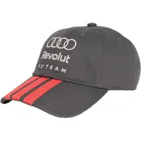 Adidas Audi F1 Team Dna 3 Stripes Cap Noir,Gris 56 cm