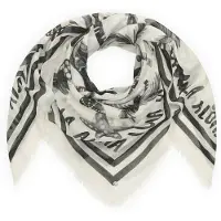 Codello Foulard noir / blanc