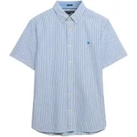 Superdry Chemise bleu / blanc