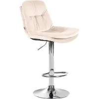 Eco Max Tabouret de bar Laurel velours