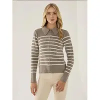 Hiccups for Kids Cardigan taupe / blanc