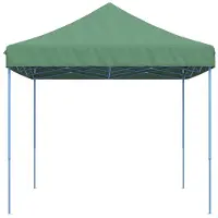 vidaXL Tente de réception pliable Pop-Up verte 440x292x315 cm