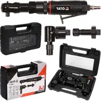 YATO Kit d'outils pneumatiques 3-en-1 avec embouts interchangeables