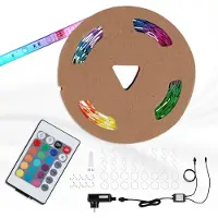 Briloner Ruban LED extérieur 10 mètres LEUCHTEN LED SUPERLINE, 0,09 W, IP44, blanc, plastique, variateur, 1000 x 1,2 x 0,3 cm