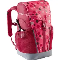 Vaude Sac à dos 'Puck 10' gris / rose / canneberge / noir
