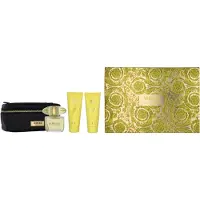 Versace - Yellow Diamond Coffret cadeau EDT 90 ml, lait corporel 100 ml, gel douche 100 ml et trousse de toilette 90 ml