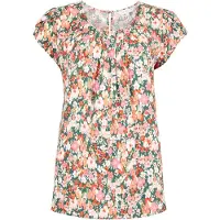 Apricot Chemisier ' ' vert / corail / rouge / blanc