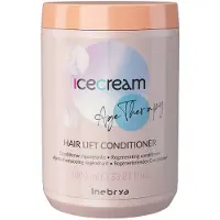 Inebrya Après-shampooing régénérant pour cheveux matures et poreux Ice Cream Age Therapy (Hair Lift Conditioner), 1000 ml