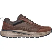 SKECHERS Relaxed Fit: Slade - Peralto Veterschoenen Laag - Donkerbruin - Maat 43