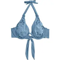 Next Hauts de bikini bleu fumé