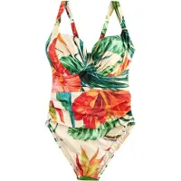 Next Maillot de bain modelant rouge