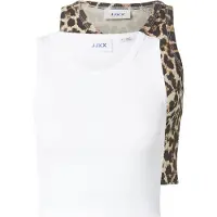 JJXX Haut 'JXFALLON' noisette / noir / blanc