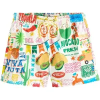 Next Shorts de bain bleu / vert / orange / blanc