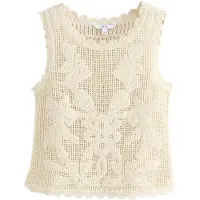 Next Tops en tricot écru