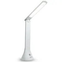 Eaxus Lampe de bureau LED COB avec capteur tactile, à piles,