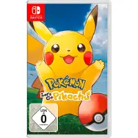 Switch Pokemon: Let's Go, Pikachu Import Allemand