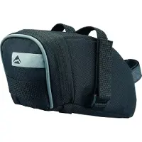 Merida Sacoche de selle Merida à fermeture velcro, noir-gris, taille L - sacoche de cadre robuste avec...