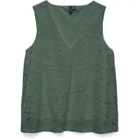 Vero Moda Haut 'VMHONEY' vert foncé