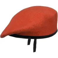Normani Chapeaux orange / noir
