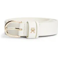 Tommy Hilfiger Ceinture 'TH Monogram' blanc