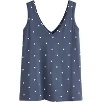 Next Haut bleu marine / blanc