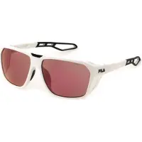 FILA Sfi722 Sunglasses Blanc Brown/Multilayer Orange / CAT2 Homme