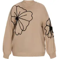 Sidona Pull-over moka / noir