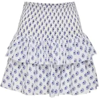 ONLY Jupe 'ONLZOEY' bleu marine / bleu foncé / blanc cassé