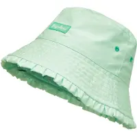 Playshoes Chapeau 'Surfbrett Palme' menthe / vert foncé / rose clair / blanc