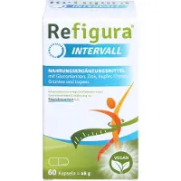 Heilpflanzenwohl GmbH Refigura Interval Capsules, 60 Caps