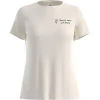 Odlo Essential Print Short Sleeve T-shirt Blanc L Femme