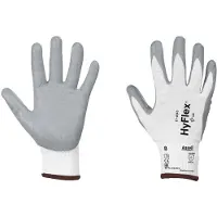 Ansell Gants HyFlex 11-800 taille 9 blanc/gris EN 388 EPI catégorie II (9)