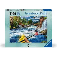 Ravensburger Puzzle Kayak en eau vive 1000 pièces pour adultes - 12000514 - Outillage artisanal fabriqué en Allemagne. Chaque pièce s'assemble pa