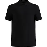 Odlo - Polo manches courtes pour hommes, modèle Cubic Light, couleur noire, taille L