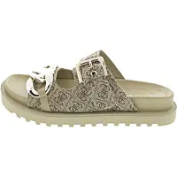 GUESS Mule 'Fatema' beige foncé / sépia