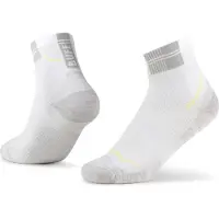 Buff Unisexe, Chaussettes de sport, Coolnet Quarter Socks (42 - 44), Blanc