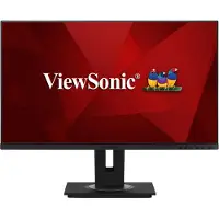 Viewsonic Moniteur LED IPS 27", Full HD, VGA, HDMI, Display Port, Pivot, USB, Noir