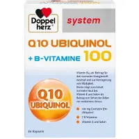 Queisser Pharma GmbH & Co. KG Doppelherz Q10 Ubiquinol + Vitamines B 100 system, 60 gélules