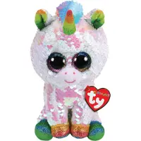 TY Flippable Peluche à paillettes Pixy Licorne