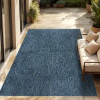 Paco Home In & Outdoor Tapis tissé plat uni moderne résistant aux intempéries pour terrasse cuisine Dimension 240x340 cm