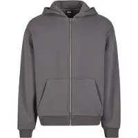 Urban Classics Tb7284 Full Zip Sweatshirt Gris M Homme